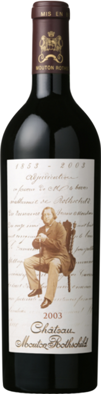 Bottle of Château Mouton-Rothschild 1er Grand Cru Classe Pauillac MC from Château Mouton-Rothschild