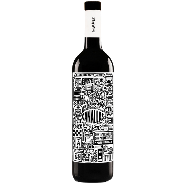 Image of Bodegas Antonio Arráez Canallas Tinto D.O. - 75cl - Levante, Spanien bei Flaschenpost.ch