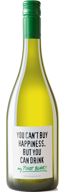 Image of Emil Bauer & Söhne Pinot Blanc Happy trocken - 75cl - Rheintal, Deutschland bei Flaschenpost.ch