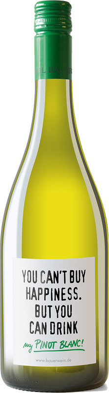 Bottiglia di Pinot Blanc Happy trocken di Emil Bauer & Söhne