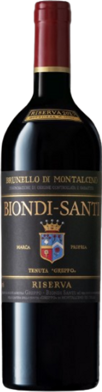 Bottiglia di Riserva DOCG Brunello Di Montalcino AOC di Biondi Santi