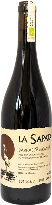 Bouteille de Vin Babeasca Neagra DOC de La Sapata