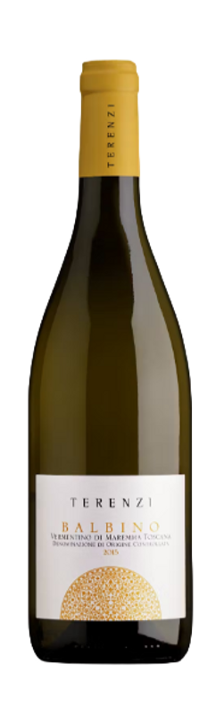 Bottle of Balbino Vermentino Maremma Toscana DOC from Terenzi