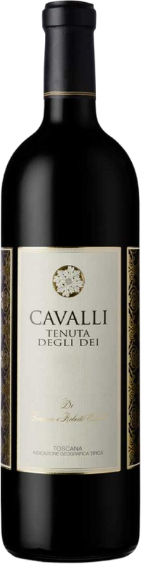 Flasche Cavalli Toscana IGT von Tenuta degli Dei - Roberto Cavalli