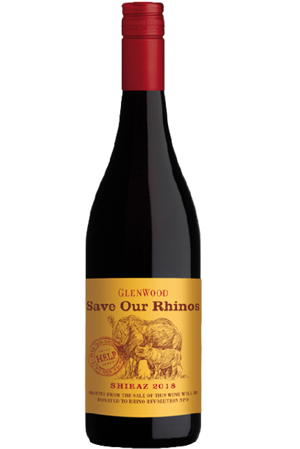 Image of Glenwood Save our Rhinos Shiraz - 75cl - Coastal Region, Südafrika bei Flaschenpost.ch
