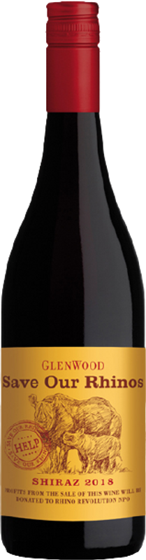 Image of Glenwood Save our Rhinos Shiraz - 75cl - Coastal Region, Südafrika