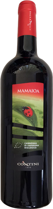 Flasche Cannonau Mamaio Sardegna DOC von Contini Attilio
