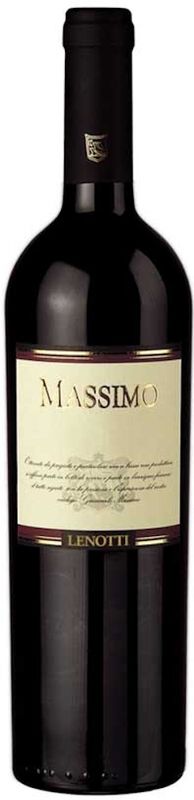 Flasche Massimo Rosso del Veneto IGT von Cantine Lenotti