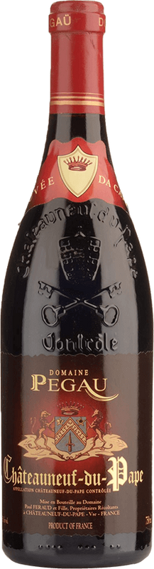 Flasche Châteauneuf-du-Pape AOC Cuvée DA CAPO von Domaine de Pégau / Fam. Féraud