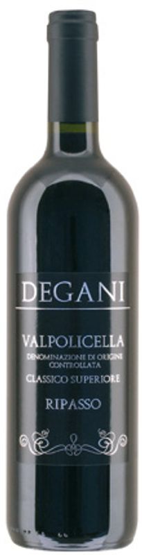 Flasche Valpolicella Classico DOC Superiore Ripasso von Degani