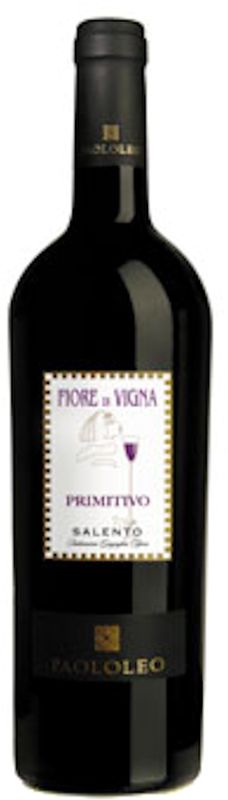 Bottiglia di Fiore di Vigna Primitivo Salento IGT di Vinagri / Paolo Leo