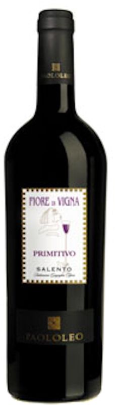 Bouteille de Fiore di Vigna Primitivo Salento IGT de Vinagri / Paolo Leo