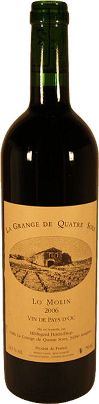 Bottle of Lo Molin VDP d'Oc from Grange de Quatre Sous
