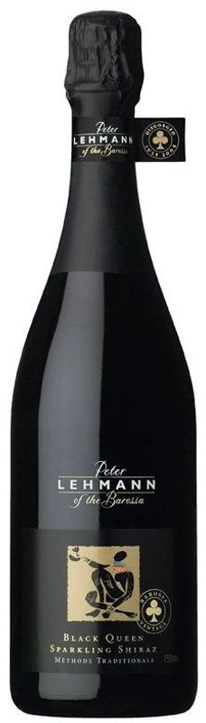 Flasche Shiraz Sparkling Black Queen von Peter Lehmann Wines