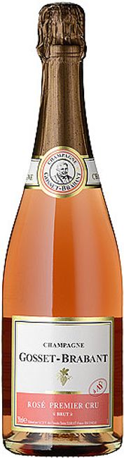 Image of Gosset Brabant Champagne Rose 1er Cru Brut - 75cl - Champagne, Frankreich bei Flaschenpost.ch