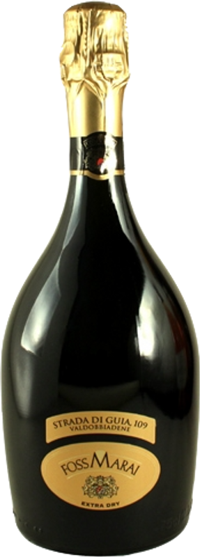 Flasche Prosecco di Valdobbiadene Strada di Guia 109 DOCG Extra Dry von Foss Marai