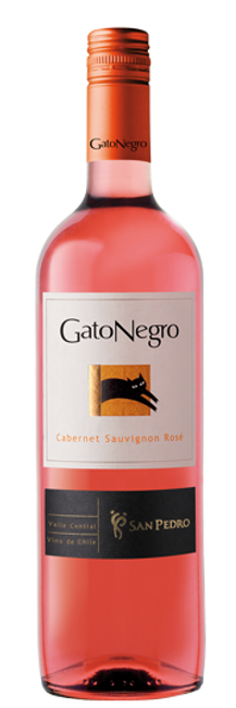 Image of San Pedro Gato Negro Cabernet Sauvignon Rose - 75cl - Valle Central, Chile bei Flaschenpost.ch