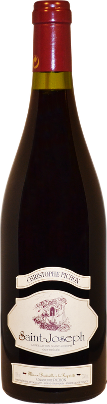 Bottle of Rouge Saint-Joseph AOC from Domaine Pichon
