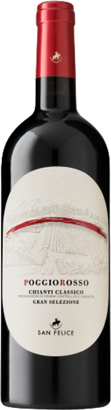 Bottle of Poggio Rosso Chianti Classico Gran Selezione DOCG from San Felice