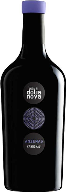Bottiglia di Cannonau di Sardegna Anzenas DOC di Cantine di Dolianova