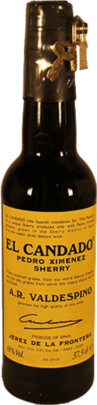 Bottle of Pedro Ximenez el Candado DO Jerez from Valdespino S.A.