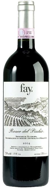 Image of Fay SFORZATO Valtellina DOCG RONCO DEL PICCHIO - 75cl - Lombardei, Italien bei Flaschenpost.ch