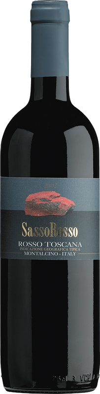Bottle of Sassorosso Rosso Toscano IGT from Tenuta il Poggione