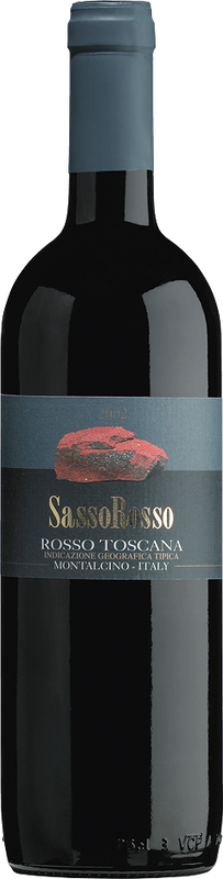 Image of Tenuta il Poggione Sassorosso Rosso Toscano IGT - 75cl - Toskana, Italien