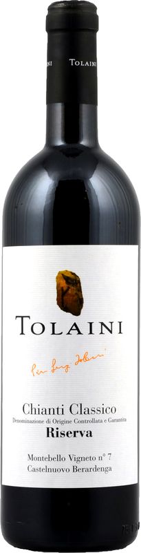 Bottle of Chianti Classico Riserva DOCG from Tolaini