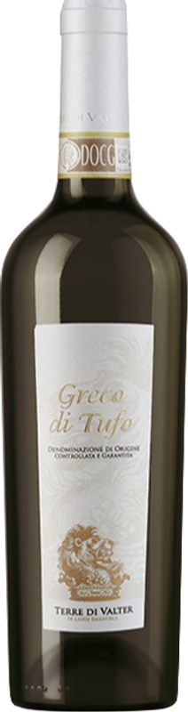 Bottiglia di Greco di Tufo DOCG di Terre di Valter