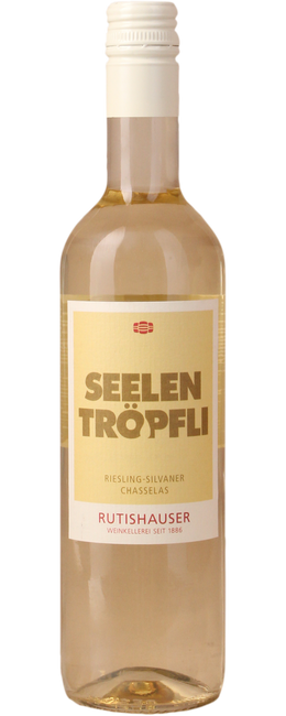 Image of Rutishauser Seelentropfli Schweizer Landwein Riesling-Silvaner/Chasselas - 50cl, Schweiz bei Flaschenpost.ch