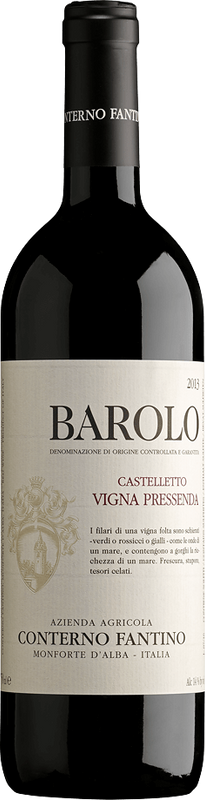 Bottle of Barolo Castelletto Vigna Pressenda DOCG from Conterno Fantino