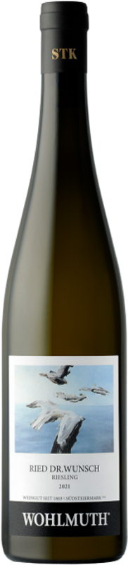 Bottle of Riesling Ried Dr. Wunsch STK from Weingut Wohlmuth