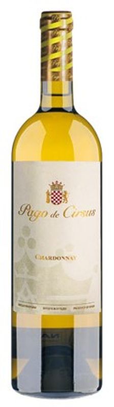 Bottle of Navarra DO Chardonnay from Pago de Cirsus