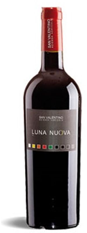 Bottle of LUNA NUOVA Igt. rosso Romagna Rubicone from San Valentino