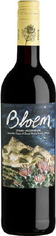 Bottle of Bloem Syrah Mourverdre from Noble Hill