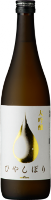 Bottle of Daiginjo Hiyashibori Sake from Konishi