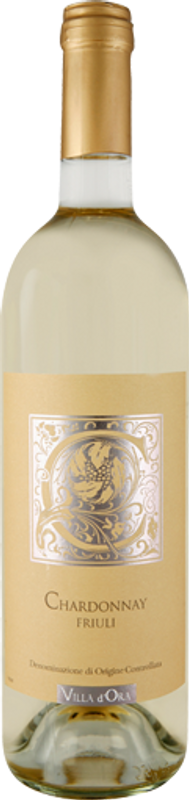 Bottiglia di Villa d'Ora Chardonnay Friuli DOC di Cantina Gadoro