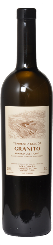 Bottle of Ticino bianco DOC Granito from Tenimento dell'Ör / Agriloro / Meinrad Perler