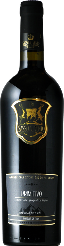 Flasche Primitivo Salento Sasso al Vento IGT von Provinco Italia S.P.A.