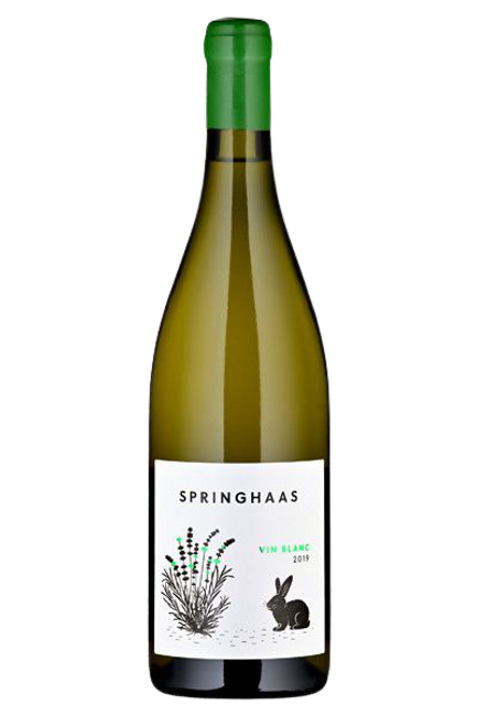 Image of Huis van Chevallerie Springhaas Vin Blanc - 75cl - Coastal Region, Südafrika bei Flaschenpost.ch