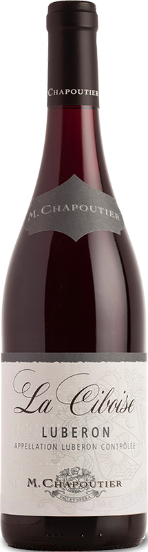 Bottle of Rouge Ciboise Luberon AC from M. Chapoutier