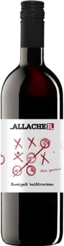 Bottle of Zweigelt halbtrocken Burgenland from Allacher