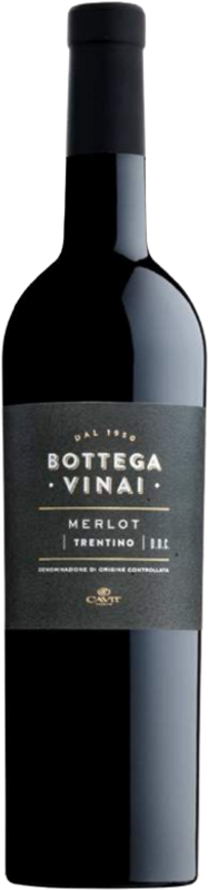 Flasche Merlot Trentino DOC Bottega Vinai von Cavit