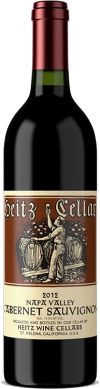 Bottiglia di Cabernet Sauvignon Napa Valley di Heitz Wine Cellars