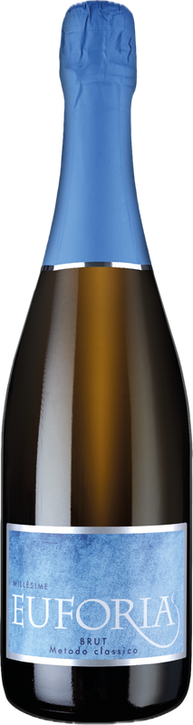 Bottiglia di Euforia - Ticino DOC Chardonnay, spumante brut, blanc de blancs di Cantina Mendrisio