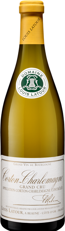 Bottiglia di Corton Charlemagne AC Grand Cru di Domaine Louis Latour