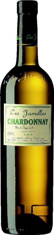 Bottiglia di Chardonnay Vin de Pays d'Oc di Les Jamelles