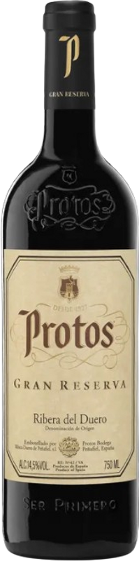 Bottle of Protos Gran Reserva Ribera del Duero DO from Bodegas Protos S.L.