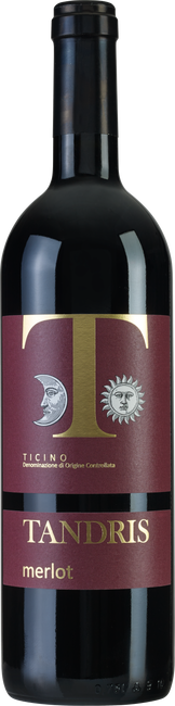 Image of Guido Brivio Tandris Merlot Ticino DOC - 50cl - Tessin, Schweiz bei Flaschenpost.ch